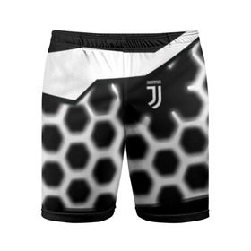 Мужские шорты 3D спортивные с принтом Juventus. в Санкт-Петербурге,  |  | 
