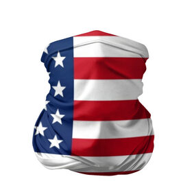 Бандана-труба 3D с принтом USA в Санкт-Петербурге, 100% полиэстер, ткань с особыми свойствами — Activecool | плотность 150‒180 г/м2; хорошо тянется, но сохраняет форму | usa | абстракция | америка | американский | герб | звезды | краска | символика сша | страны | сша | флаг | штаты