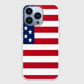 Чехол для iPhone 13 Pro с принтом USA в Санкт-Петербурге,  |  | Тематика изображения на принте: usa | абстракция | америка | американский | герб | звезды | краска | символика сша | страны | сша | флаг | штаты