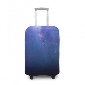 Чехол для чемодана 3D с принтом Космос в Санкт-Петербурге, 86% полиэфир, 14% спандекс | двустороннее нанесение принта, прорези для ручек и колес | galaxy | nebula | space | star | абстракция | вселенная | галактика | звезда | звезды | космический | планеты
