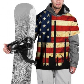 Накидка на куртку 3D с принтом USA URBAN в Санкт-Петербурге, 100% полиэстер |  | Тематика изображения на принте: usa | абстракция | америка | американский | герб | звезды | краска | символика сша | страны | сша | флаг | штаты
