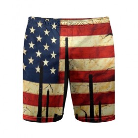 Мужские шорты 3D спортивные с принтом USA URBAN в Санкт-Петербурге,  |  | usa | абстракция | америка | американский | герб | звезды | краска | символика сша | страны | сша | флаг | штаты