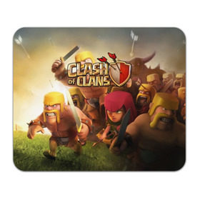 Коврик для мышки прямоугольный с принтом Clash of Clans в Санкт-Петербурге, натуральный каучук | размер 230 х 185 мм; запечатка лицевой стороны | base | clan wars | coc | hall | hog rider | royale | town | trap | база | гоблин | золото | клеш оф кленс | кок | крепость | кристаллы | трофей | эликсир