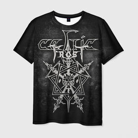 Мужская футболка 3D с принтом Celtic Frost в Санкт-Петербурге, 100% полиэфир | прямой крой, круглый вырез горловины, длина до линии бедер | Тематика изображения на принте: black metal | celtic frost | death metal | блэк метал | глэм метал | готик метал | группы | дарк метал | дум метал | дэт метал | метал | музыка | рок | трэш метал