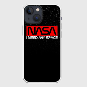 Чехол для iPhone 13 mini с принтом NASA (НА СПИНЕ) в Санкт-Петербурге,  |  | galaxy | nasa | space | space company | star | астрономия | галактика | звезды | космическая компания | космос | наса