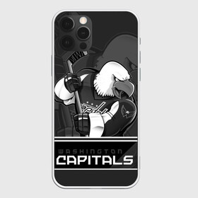 Чехол для iPhone 12 Pro с принтом Washington Capitals в Санкт-Петербурге, силикон | область печати: задняя сторона чехла, без боковых панелей | Тематика изображения на принте: capitals | hokkey | nhl | ovechkin | washington | александр | вашингтон | кэпиталз | кэпиталс | овечкин | хоккеист | хоккей