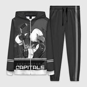 Женский костюм 3D с принтом Washington Capitals в Санкт-Петербурге,  |  | capitals | hokkey | nhl | ovechkin | washington | александр | вашингтон | кэпиталз | кэпиталс | овечкин | хоккеист | хоккей