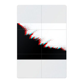 Магнитный плакат 2Х3 с принтом КРАСКА И НИЧЕГО ЛИШНЕГО в Санкт-Петербурге, Полимерный материал с магнитным слоем | 6 деталей размером 9*9 см | abstract | colors | glitch | lines | paints | pattern | stripes | texture | абстракция | глитч | краски | полосы | узор