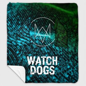Плед с рукавами с принтом WATCH DOGS в Санкт-Петербурге, 100% полиэстер | Закругленные углы, все края обработаны. Ткань не мнется и не растягивается. Размер 170*145 | action | ct os | ded sec | fox | gamer | glitch | hacker | player | watch dogs | watch dogs 2 | глитч | знак лиса | игра | компьютерная игра | хакер