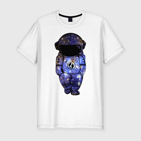 Мужская футболка премиум с принтом космос в Санкт-Петербурге, 92% хлопок, 8% лайкра | приталенный силуэт, круглый вырез ворота, длина до линии бедра, короткий рукав | астрономия | вселенная | галактика | графика | звезды | инопланетяне | космос | нло