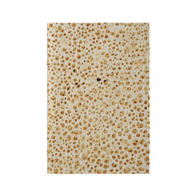 Обложка для паспорта матовая кожа с принтом Блин в Санкт-Петербурге, натуральная матовая кожа | размер 19,3 х 13,7 см; прозрачные пластиковые крепления | Тематика изображения на принте: блин | блины | жареный | лаваш | текстура | фон | хлеб
