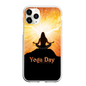 Чехол для iPhone 11 Pro Max матовый с принтом International Yoga Day в Санкт-Петербурге, Силикон |  | 21 июня | day | energy | girl | international | ju | lightning | lotus | meditation | mountain | pose | silhouette | sky | space | stars | universe | woman | yoga | yogi | вселенная | гора | девушка | день | женщина | звёзды | йог | йоги | космос | лотос 
