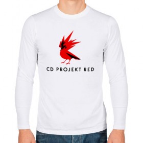 Мужской лонгслив хлопок с принтом CD RPOJECT RED в Санкт-Петербурге, 100% хлопок |  | 2019 | cd project red | cyberpunk 2077 | future | hack | night city | samurai | sci fi | андроиды | безумие | будущее | киберпанк 2077 | логотип | роботы | самураи | фантастика | цифры