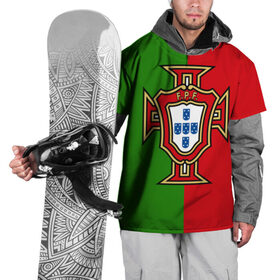 Накидка на куртку 3D с принтом Сборная Португалии в Санкт-Петербурге, 100% полиэстер |  | portugal | криштиану роналду | португалия | португальская сборная | сборная португалии | сборная португалии по футболу | форма | футбол | чемпионат
