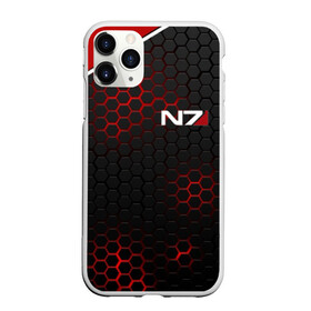 Чехол для iPhone 11 Pro матовый с принтом MASS EFFECT N7 в Санкт-Петербурге, Силикон |  | n7 | texture | броня | костюм | масс эффект | н7 | соты | стальная броня | стальные соты | текстура | шепард