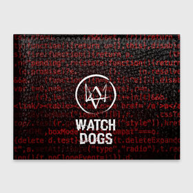 Обложка для студенческого билета с принтом WATCH DOGS в Санкт-Петербурге, натуральная кожа | Размер: 11*8 см; Печать на всей внешней стороне | action | ct os | ded sec | fox | game | gamer | glitch | hacker | player | watch dogs | watch dogs 2 | глитч | знак лиса | игра | компьютерная игра | маркус | хакер