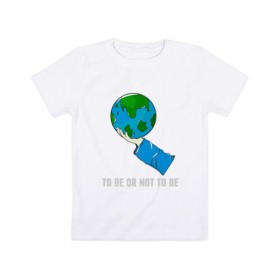 Детская футболка хлопок с принтом Быть или не быть в Санкт-Петербурге, 100% хлопок | круглый вырез горловины, полуприлегающий силуэт, длина до линии бедер | adventure | bike | earth | freedom | green | greenpeace | mountain | tree | world | велосипед | весна | вода | город | горы | дерево | дождь | душа | земля | карта | космос | лес | лето | мир | море | океан | отдых | палатка | планета | природа | 