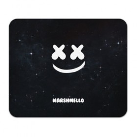 Коврик для мышки прямоугольный с принтом Marshmello Cosmos в Санкт-Петербурге, натуральный каучук | размер 230 х 185 мм; запечатка лицевой стороны | Тематика изображения на принте: dj | marshmello | usa | америка | клубная музыка | мармело | маршмелло | маршмеллоу | музыка | музыкант