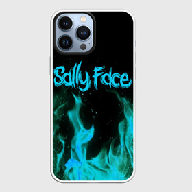 Чехол для iPhone 13 Pro Max с принтом SALLY FACE FIRE в Санкт-Петербурге,  |  | Тематика изображения на принте: face | fire | game | horror | larry | sally | sally face | sanity s fall | игра | ларри | мальчик с протезом | огонь | салли | салли фейс | ужасы