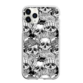 Чехол для iPhone 11 Pro матовый с принтом Human skulls в Санкт-Петербурге, Силикон |  | beard | death | fashionable | hairstyle | hat | hipster | human | knitted | men | mustache | skull | street | style | symbol | борода | вязаная | модная | мужчины | прическа | символ | стиль | уличный | усы | хипстер | человеческие | черепа | шап