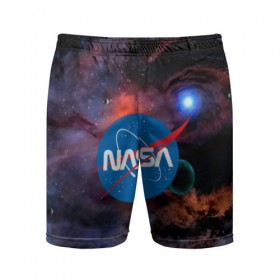 Мужские шорты 3D спортивные с принтом NASA в Санкт-Петербурге,  |  | galaxy | nasa | nebula | space | star | абстракция | вселенная | галактика | звезда | звезды | космический | наса | планеты