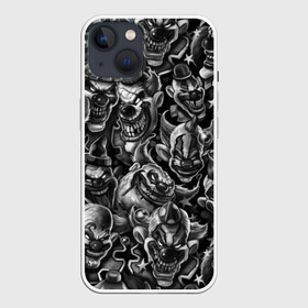 Чехол для iPhone 13 с принтом Злые Клоуны в Санкт-Петербурге,  |  | black | graffiti | horror | stickerbombing | tatu | urban | white | граффити | зло | клоун | клоуны | комикс | мода | стикер | стикербомбинг | стиль | тату | татуировки | тренд | ужас | улыбка | урбан | хоррор | черно белые