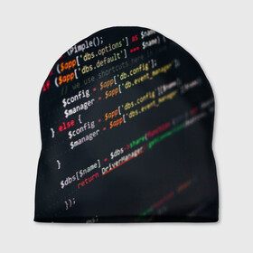 Шапка 3D с принтом ПРОГРАММИСТ в Санкт-Петербурге, 100% полиэстер | универсальный размер, печать по всей поверхности изделия | anonymus | cod | hack | hacker | it | program | texture | айти | аноним | анонимус | взлом | код | кодинг | программа | программист | текстура | хак | хакер