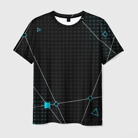 Мужская футболка 3D с принтом ПРОГРАММИСТ в Санкт-Петербурге, 100% полиэфир | прямой крой, круглый вырез горловины, длина до линии бедер | anonymus | cod | hack | hacker | it | program | texture | айти | аноним | анонимус | взлом | код | кодинг | программа | программист | текстура | хак | хакер