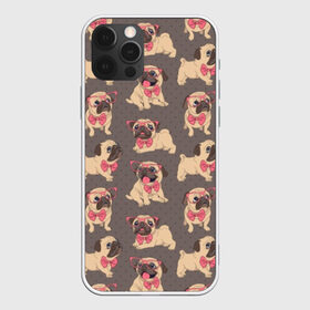 Чехол для iPhone 12 Pro Max с принтом Мопсы в Санкт-Петербурге, Силикон |  | animals | bow tie | breed | different | dogs | illustration | painting | pink | poses | pugs | puppies | галстук бабочка | живопись | животные | иллюстрация | мопсы | очки | позы | порода | разные | розовые | собаки | щенки