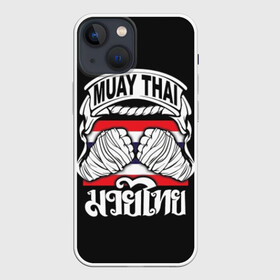 Чехол для iPhone 13 mini с принтом Muay Thai в Санкт-Петербурге,  |  | fight | muay thai | thai boxing | ufc | бокс | ката | кикбоксин | лаос | лоу кик | муай | мьянма | поединок | таиланд | тай | тайский | таолу