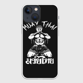 Чехол для iPhone 13 mini с принтом Muay Thai в Санкт-Петербурге,  |  | fight | muay thai | thai boxing | ufc | бокс | ката | кикбоксин | лаос | лоу кик | муай | мьянма | поединок | таиланд | тай | тайский | таолу