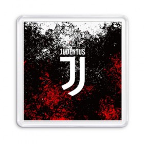 Магнит 55*55 с принтом JUVENTUS SPORT в Санкт-Петербурге, Пластик | Размер: 65*65 мм; Размер печати: 55*55 мм | Тематика изображения на принте: cr7 | fc | football | football club | juve | juventus | ronaldo | sport | роналдо | спорт | спортивные | униформа | фирменные цвета | фк | футбол | футбольный клуб | ювентус