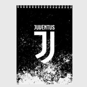 Скетчбук с принтом JUVENTUS SPORT в Санкт-Петербурге, 100% бумага
 | 48 листов, плотность листов — 100 г/м2, плотность картонной обложки — 250 г/м2. Листы скреплены сверху удобной пружинной спиралью | cr7 | fc | football | football club | juve | juventus | ronaldo | sport | роналдо | спорт | спортивные | униформа | фирменные цвета | фк | футбол | футбольный клуб | ювентус