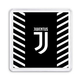 Магнит 55*55 с принтом JUVENTUS SPORT в Санкт-Петербурге, Пластик | Размер: 65*65 мм; Размер печати: 55*55 мм | Тематика изображения на принте: cr7 | fc | football | football club | juve | juventus | ronaldo | sport | роналдо | спорт | спортивные | униформа | фирменные цвета | фк | футбол | футбольный клуб | ювентус