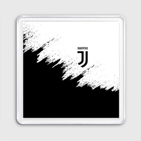 Магнит 55*55 с принтом JUVENTUS SPORT в Санкт-Петербурге, Пластик | Размер: 65*65 мм; Размер печати: 55*55 мм | black and white | cr7 | fc | football | football club | juve | juventus | ronaldo | sport | роналдо | спорт | спортивные | униформа | фирменные цвета | фк | футбол | футбольный клуб | черно белый | ювентус