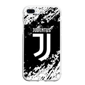 Чехол для iPhone 7Plus/8 Plus матовый с принтом JUVENTUS в Санкт-Петербурге, Силикон | Область печати: задняя сторона чехла, без боковых панелей | cr7 | fc | football | football club | juve | juventus | ronaldo | sport | роналдо | спорт | спортивные | униформа | фирменные цвета | фк | футбол | футбольный клуб | ювентус