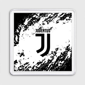 Магнит 55*55 с принтом JUVENTUS в Санкт-Петербурге, Пластик | Размер: 65*65 мм; Размер печати: 55*55 мм | Тематика изображения на принте: cr7 | fc | football | football club | juve | juventus | ronaldo | sport | роналдо | спорт | спортивные | униформа | фирменные цвета | фк | футбол | футбольный клуб | ювентус