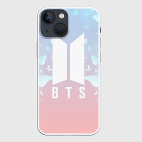 Чехол для iPhone 13 mini с принтом BTS BUTTERFLIES в Санкт-Петербурге,  |  | bangtan boys | bt21 | bts | bts army | bts stickers | butterflies | j hope | jimin | jin | jungkook | k pop | rap monster | rapmon | suga | v | бабочки | бтс | корея | стикеры bts