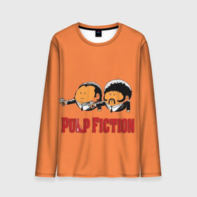 Мужской лонгслив 3D с принтом Pulp Fiction - Art 2 в Санкт-Петербурге, 100% полиэстер | длинные рукава, круглый вырез горловины, полуприлегающий силуэт | Тематика изображения на принте: art | film | movie | pulp fiction | tarantino | кино | криминальное чтиво | приколы | тарантино | фильмы