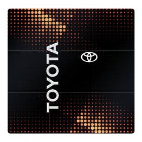 Магнитный плакат 3Х3 с принтом Toyota в Санкт-Петербурге, Полимерный материал с магнитным слоем | 9 деталей размером 9*9 см | Тематика изображения на принте: toyota | абстракция | авто | автомобиль | лого | логотип | машина | таета | тоета | тойота