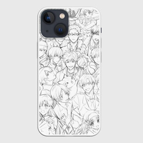 Чехол для iPhone 13 mini с принтом MANGA DRAWINGS в Санкт-Петербурге,  |  | anime | manga | аниме | манга