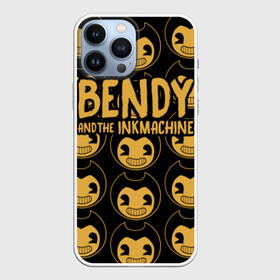 Чехол для iPhone 13 Pro Max с принтом Bendy And The Ink Machine (35) в Санкт-Петербурге,  |  | bendy | bendy and the ink machine | devil | game | horror | ink | mask | бенди | бенди и чернильная машина | краска | чернила