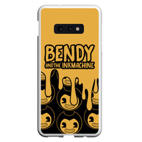 Чехол для Samsung S10E с принтом Bendy And The Ink Machine (36) в Санкт-Петербурге, Силикон | Область печати: задняя сторона чехла, без боковых панелей | bendy | bendy and the ink machine | devil | game | horror | ink | mask | бенди | бенди и чернильная машина | краска | чернила