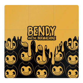 Магнитный плакат 3Х3 с принтом Bendy And The Ink Machine (36) в Санкт-Петербурге, Полимерный материал с магнитным слоем | 9 деталей размером 9*9 см | bendy | bendy and the ink machine | devil | game | horror | ink | mask | бенди | бенди и чернильная машина | краска | чернила