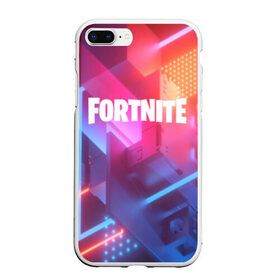 Чехол для iPhone 7Plus/8 Plus матовый с принтом FORTNITE SEASON 9 в Санкт-Петербурге, Силикон | Область печати: задняя сторона чехла, без боковых панелей | 2019 | armor | armour | cybersport | esport | fortnite | game | logo | season 9 | броня | игра | киберспорт | сезон 9 | фиолетовый | фортнайт