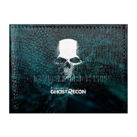 Обложка для студенческого билета с принтом GHOST RECON в Санкт-Петербурге, натуральная кожа | Размер: 11*8 см; Печать на всей внешней стороне | Тематика изображения на принте: bones | breakpoint | ghost | ghost recon | ghost recon breakpoint | logo | mask | skell technology | skull | tom clancys | tom clancys ghost recon breakpoint | wildlands | лого | маска | призрак | череп