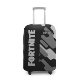 Чехол для чемодана 3D с принтом Fortnite Battle Royale в Санкт-Петербурге, 86% полиэфир, 14% спандекс | двустороннее нанесение принта, прорези для ручек и колес | battle | fortnite | royale | save | the | world | битва | борьба | зомби | королевская | оружие | скины | стратегия | фортнайт