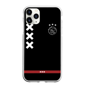 Чехол для iPhone 11 Pro Max матовый с принтом Ajax Amsterdam в Санкт-Петербурге, Силикон |  | ajax | амстердам | аякс | футбол