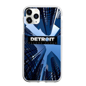 Чехол для iPhone 11 Pro Max матовый с принтом Detroit Вecome Human в Санкт-Петербурге, Силикон |  | 3d | cтать человеком | detroit city | detroit: вecome human | игра | интерактивная | квест | кинематограф | приключения | франция