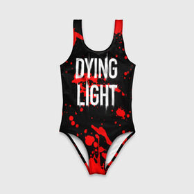 Детский купальник 3D с принтом Dying Light (1) в Санкт-Петербурге, Полиэстер 85%, Спандекс 15% | Слитный крой, подклад по переду изделия, узкие бретели | dead | dying | dying light | game | light | zombi | дай лайт | зомби | игра